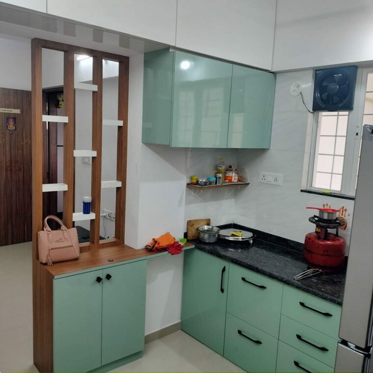 Kitchen, sukhwani-skylines 2 Bedroom 821 Sq.Ft. Apartment In Wakad Pune 10238244