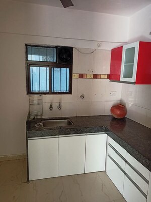 Kitchen in 2 BHK Apartment at Goel Ganga Constella, Kharadi – for Rent
