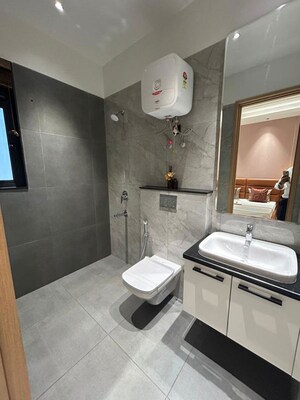 Bathroom in 3.5 BHK Apartment at Uchdpl Eden, Wave City – for Sale