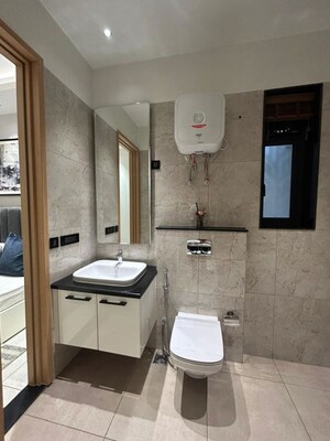 Bathroom in 3.5 BHK Apartment at Uchdpl Eden, Wave City – for Sale