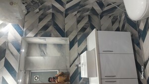 Staircase in 4 BHK Builder Floor at Unitech South City II, Sector 50 – for Rent