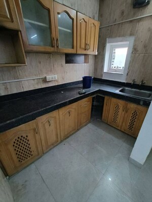Kitchen in 1 BHK Builder Floor at East Of Kailash – for Rent