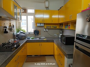 Kitchen in 4 BHK Builder Floor at Emaar Emerald Floors, Sector 65 – for Sale