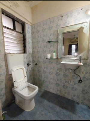 Bathroom in 2 BHK Apartment at Acme Enclave, Malad West – for Rent