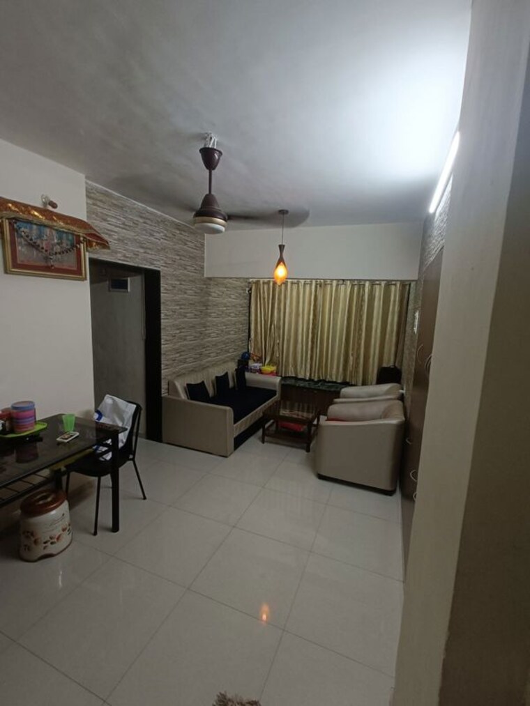 Living Room, hill-garden-chs 1 Bedroom 450 Sq.Ft. Apartment In Kokanipada Thane 10238370