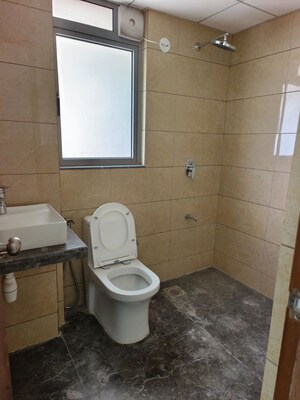 Bathroom in 3 BHK Apartment at Kalpataru CHS, Kapur Bawdi – for Rent
