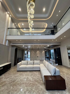 Kitchen in 6+ BHK Villa at Bhavya Corporate Towers, Vibhuti Khand – for Sale