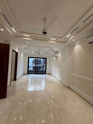 Living Room in 3 BHK Builder Floor at Kalkaji – for Sale