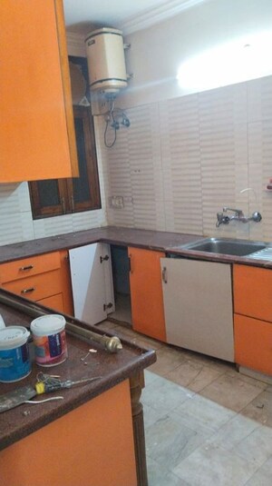 Kitchen in 3 BHK Builder Floor at South Extension ii – for Rent