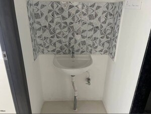 Bathroom in 2 BHK Apartment at Goel Ganga Altus, Kharadi – for Rent