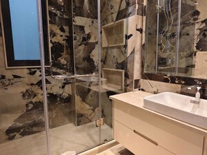 Bathroom in 4 BHK Builder Floor at Sukhdev Vihar – for Sale