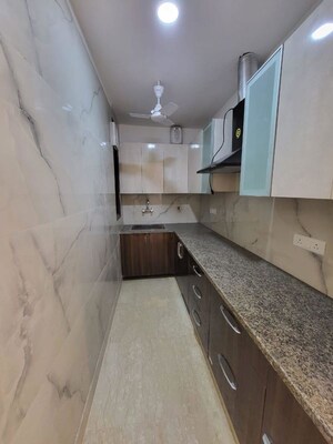 Kitchen in 2 BHK Builder Floor at Kalkaji – for Rent