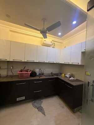 Kitchen in 3 BHK Builder Floor at Greater Kailash I – for Rent