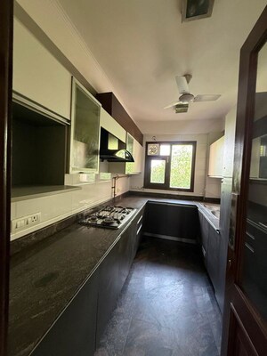 Kitchen in 3 BHK Builder Floor at Nehru Enclave – for Rent
