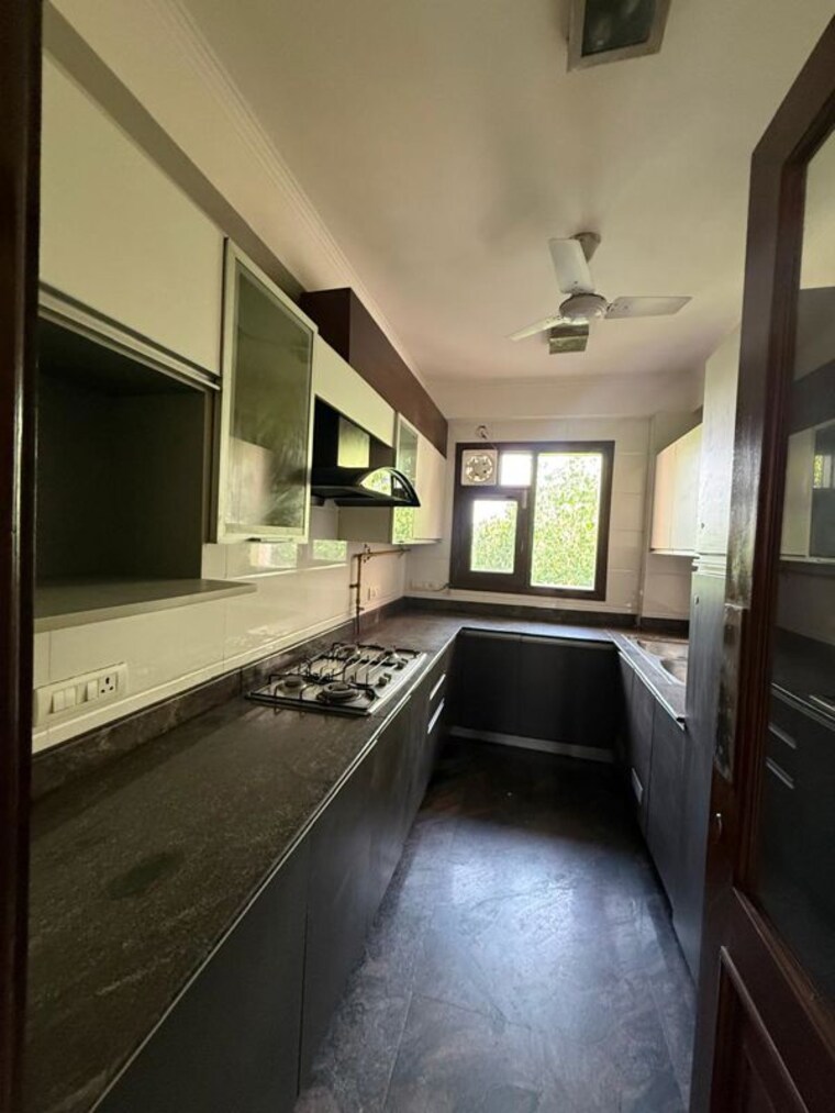 Kitchen, nehru enclave 3 Bedroom 1800 Sq.Ft. Builder Floor In Nehru Enclave Delhi 10238464