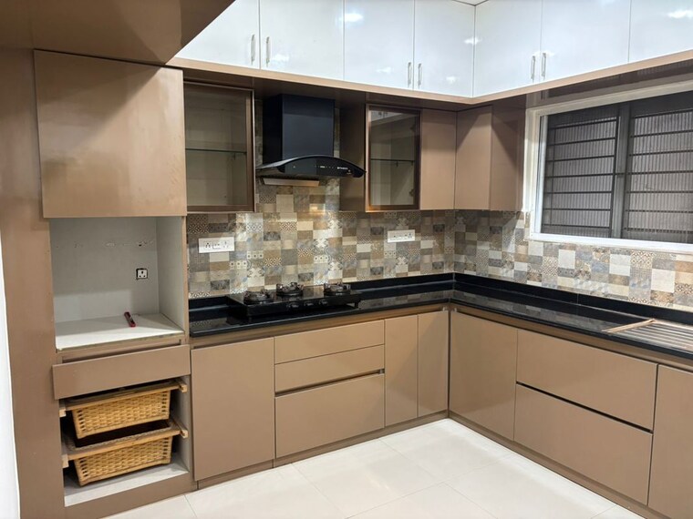 Kitchen, jains-carlton-creek 3 Bedroom 1802 Sq.Ft. Apartment In Manikonda Hyderabad 10238474