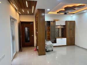 Living Room in 3 BHK Apartment at Jains Carlton Creek, Manikonda – for Rent