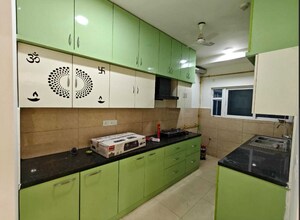 Kitchen in 2 BHK Apartment at Prestige High Fields Gachibowli, Gachibowli – for Rent