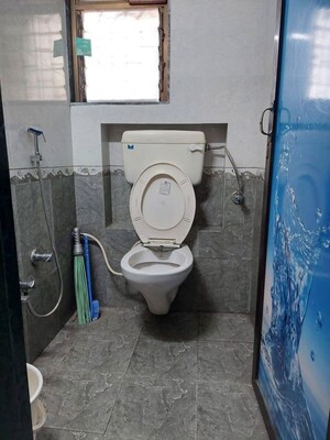 Bathroom in 2 BHK Apartment at Bhandup West – for Rent