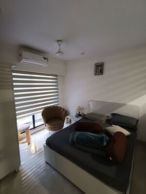 Living Room in 1 BHK Apartment at Platinum Casa Millennia, Andheri West – for Rent