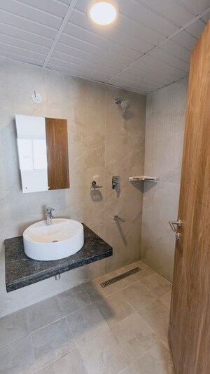 Bathroom in 3 BHK Apartment at Prestige Beverly Hills, Kokapet – for Rent