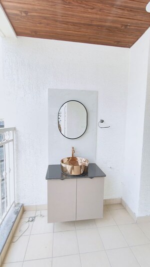 Bathroom in 3 BHK Apartment at Prestige Beverly Hills, Kokapet – for Rent