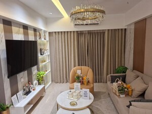 Living Room in 3 BHK Apartment at Agami Eternity, Bandra East – for Sale