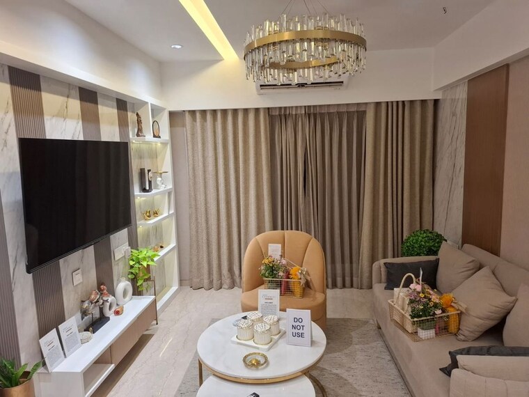 Living Room, agami-eternity 3 Bedroom 1061 Sq.Ft. Apartment In Bandra East Mumbai 10238631