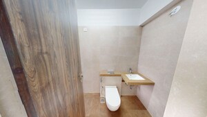 Bathroom in 3 BHK Apartment at Lodha Bellagio, Powai – for Rent