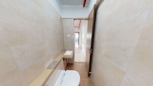 Bathroom in 3 BHK Apartment at Lodha Bellagio, Powai – for Rent