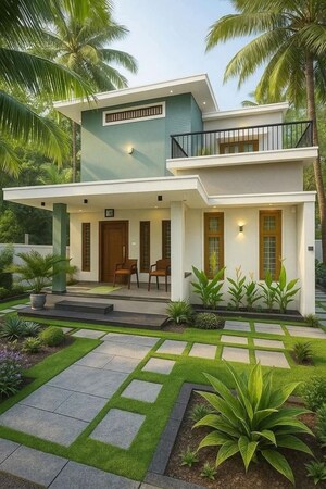 4 BHK Villa – Exterior View View at Mulabagilu - for Sale