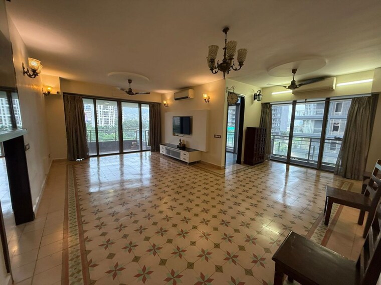 Living Room, runwal-bliss 3 Bedroom 1080 Sq.Ft. Apartment In Kanjurmarg East Mumbai 10238746