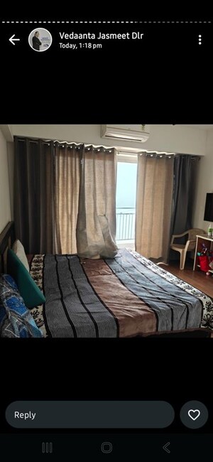 Bedroom in 2 BHK Apartment at Shapoorji Pallonji Joyville Gurgaon, Sector 102 – for Rent