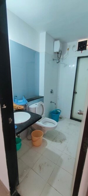Bathroom in 1 BHK Apartment at Paranjape Blue Ridge, Hinjewadi – for Rent
