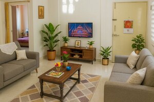 Living Room in 3 BHK Apartment at Gm Palya – for Sale