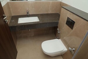 Bathroom in 4 BHK Apartment at Ariisto Bellanza, Mulund West – for Rent