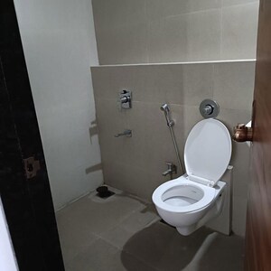 Bathroom in 1 BHK Apartment at The Makwana Om Palace, Malad West – for Rent