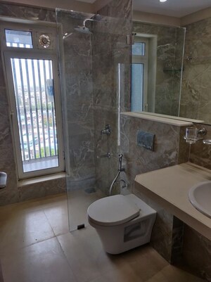 Bathroom in 2 BHK Apartment at Kabra Centroid, Santacruz East – for Rent