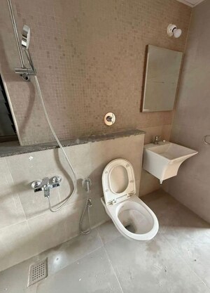 Bathroom in 3 BHK Apartment at Arvind Bel Air, Yelahanka – for Rent