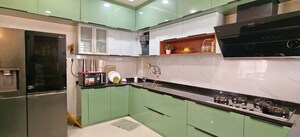 Kitchen in 3 BHK Apartment at Aditya Residency Kompally, Kompally – for Sale