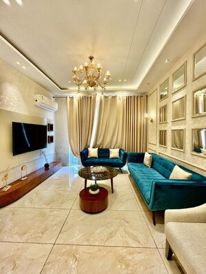 Living Room in 3 BHK Apartment at Old Town – for Sale