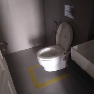 Bathroom in 3 BHK Apartment at Dhoot Time Residency, Sector 63 – for Rent