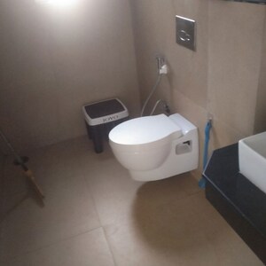 Bathroom in 3 BHK Apartment at Dhoot Time Residency, Sector 63 – for Rent