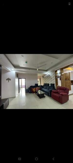 Living Room in 3.5 BHK Apartment at Ajnara Klock Tower, Sector 74 – for Rent