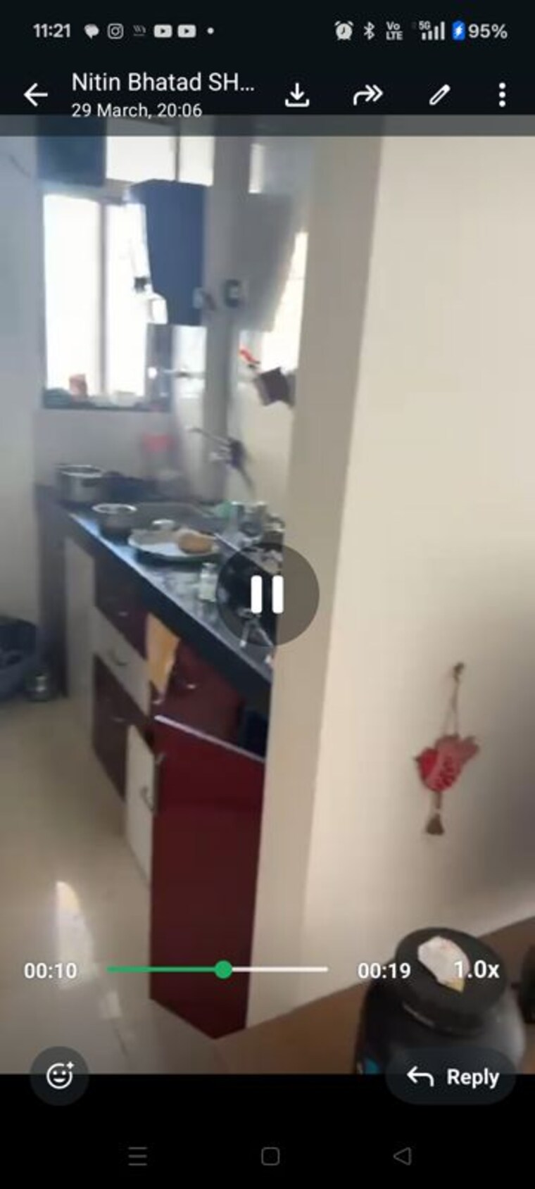 Kitchen, balewadi 2 Bedroom 800 Sq.Ft. Apartment In Balewadi Pune 10239125