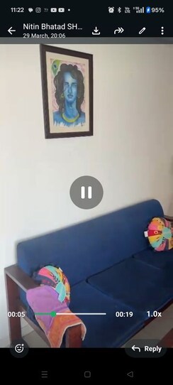2 BHK + Extra Room Apartment For Rent in Balewadi