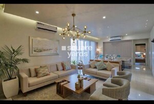 Living Room in 3 BHK Apartment at Godrej Meridien, Sector 106 – for Sale