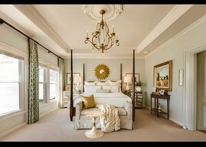 Living Room in 3 BHK Apartment at Godrej Meridien, Sector 106 – for Sale