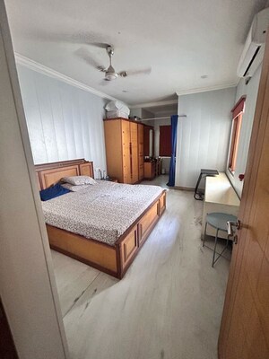 Bedroom in 3 BHK Apartment at Jyothi Mahal, Sri Nagar Colony – for Sale