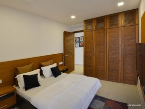 Bedroom in 1 BHK Apartment at Ruparel Ariana, Parel – for Rent